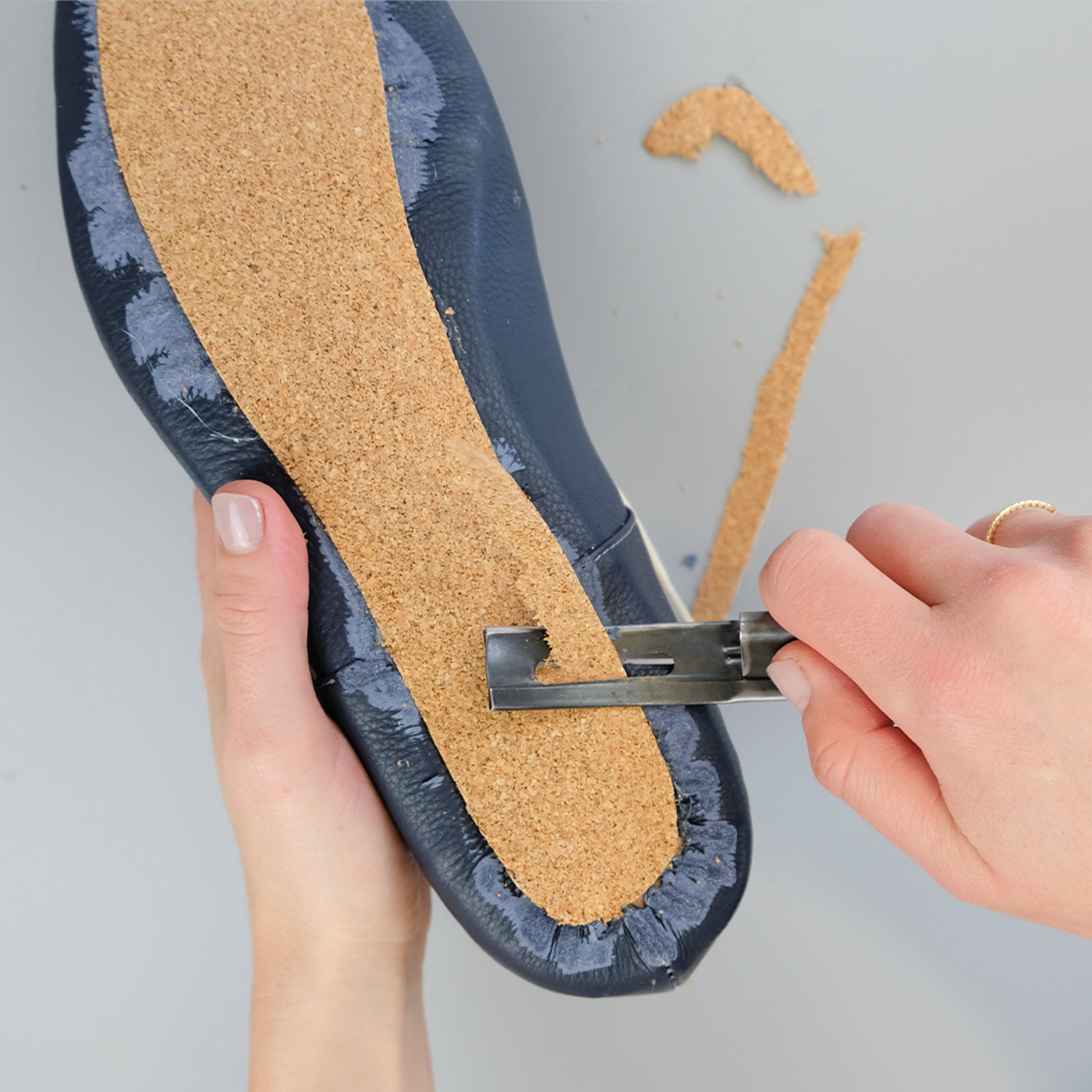 I Can Make Shoes Cork sheets for DIY Home shoe making, used for building up your last, filling the sole and making skeleton boards