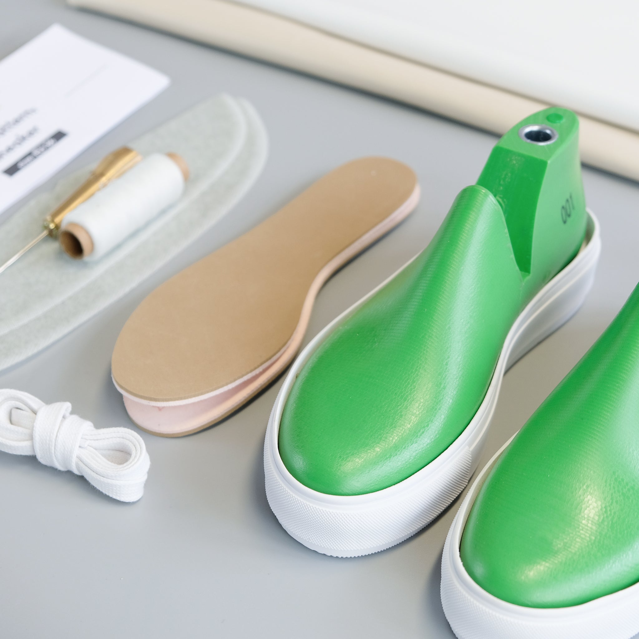 Shoe Making Kit with uppers, Make your own shoes