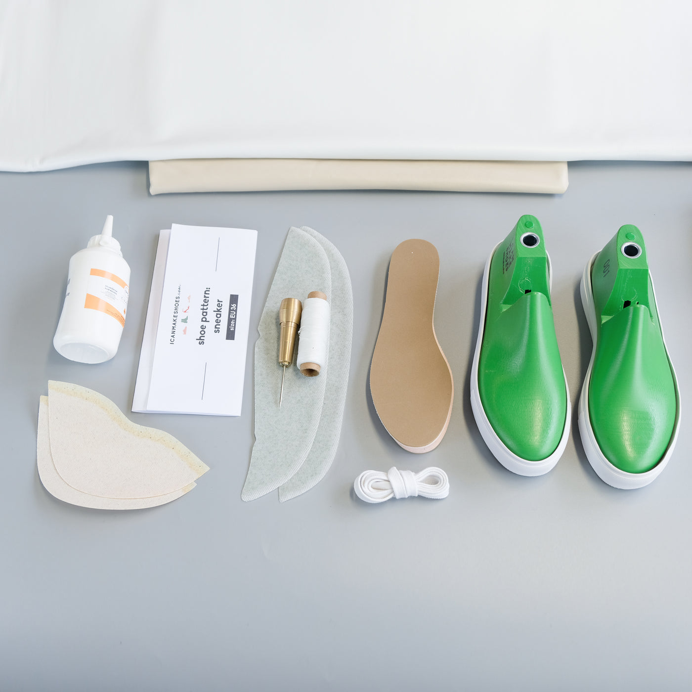 I Can Make Shoes Kit for making sneakers from home