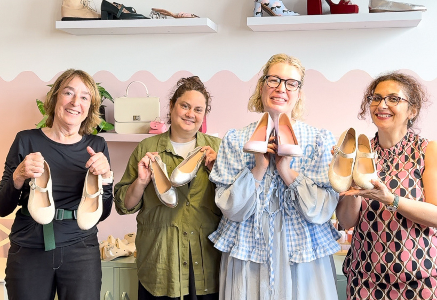 SHOEMAKING WORKSHOP - Sarah, Nel, Parisa and Natalia