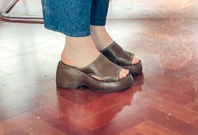 KATIE'S MIISTA INSPIRED PLATFORM MULES