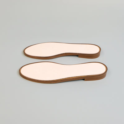 Flat resin sole unit for Ballet pumps, mary janes, derbys, oxfords, sandals