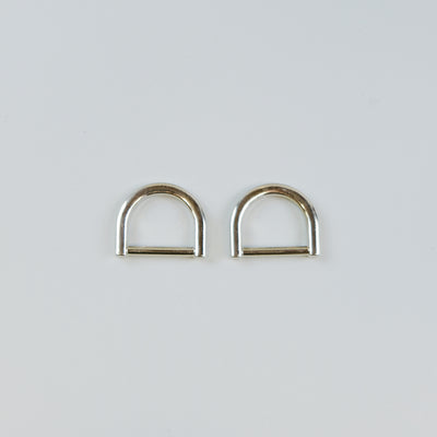 Gold and Silver D-rings for home bag making 