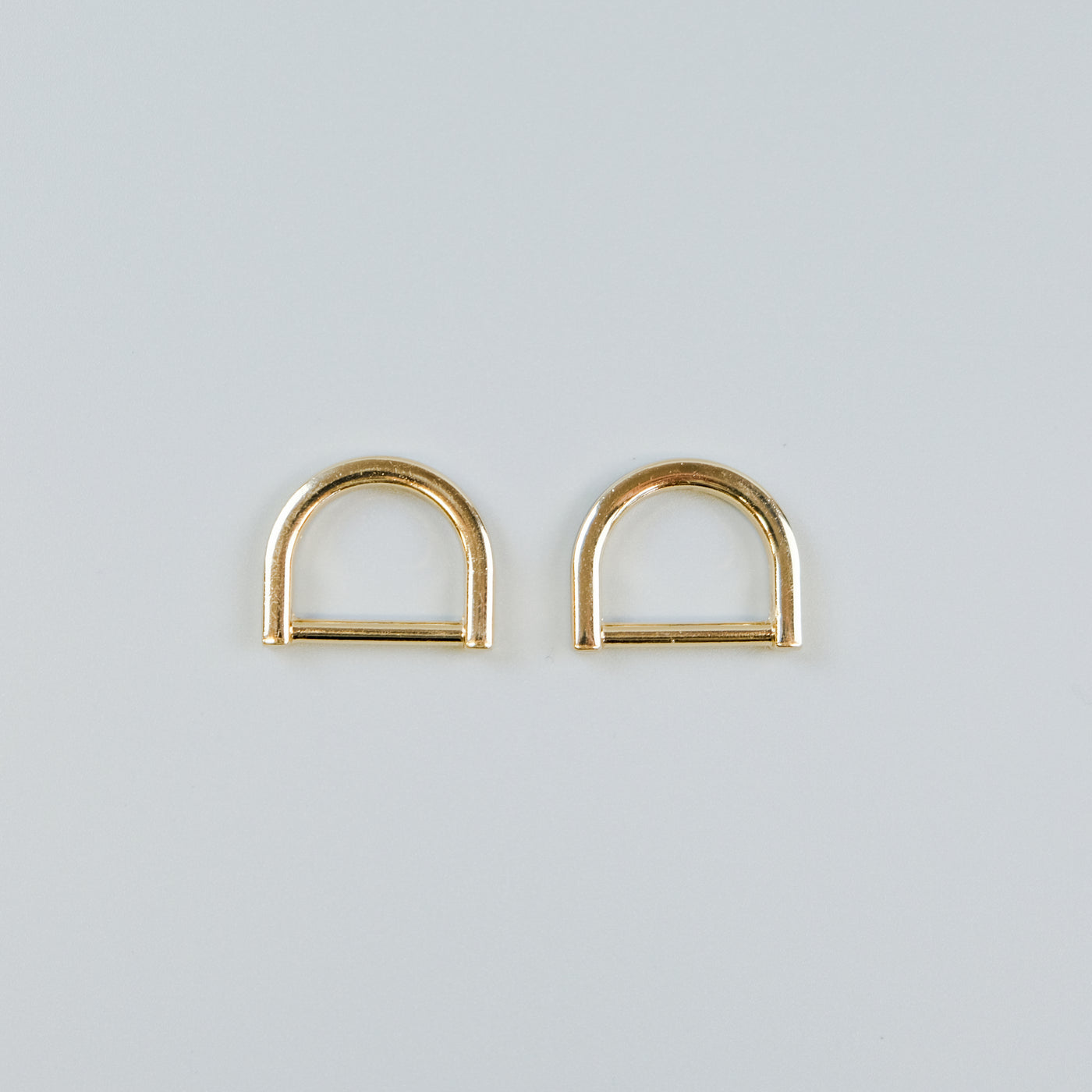 Gold and Silver D-rings for home bag making 