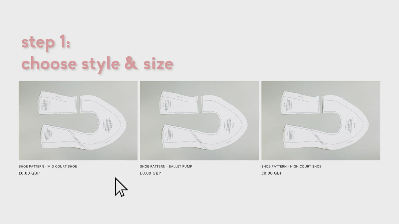 Shoe Patterns | Downloads | I Can Make Shoes